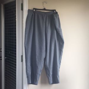 White Stag gray elastic waist w/pockets pants A007